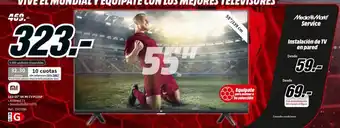 MediaMarkt LED 55" 4K MI TVP155P oferta