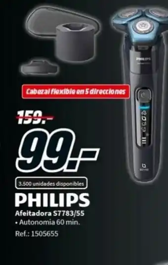 MediaMarkt Afeitadora S7783/55 oferta