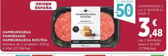 Supercor Hamburguesa Parmesano Hamburguesa Nostra oferta