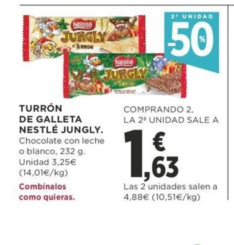 Turron de Galleta Nestle Jungly