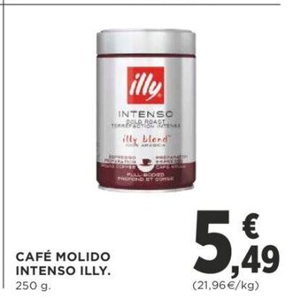 Supercor Cafe Molido Intenso Illy oferta