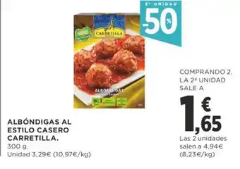 Supercor Albondigas Al Estilo Casero Carretilla oferta