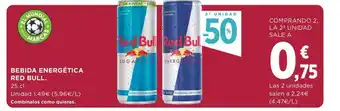 Supercor Biere Energética Red Bull 25cl oferta