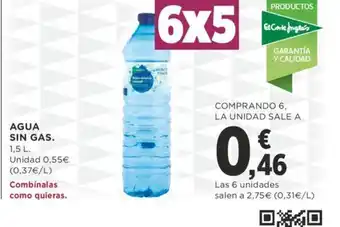 Supercor Agua Sin Gas 1,5L oferta