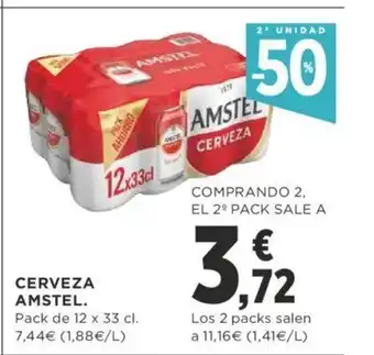 Supercor Cerveza Amstel oferta