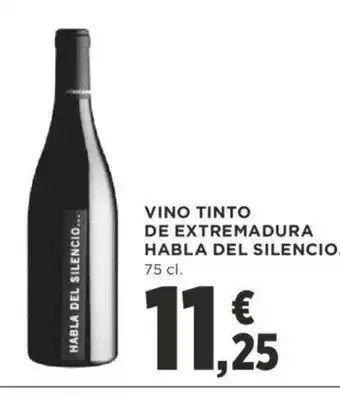 Supercor Vino Tinto de Extremadura Habla Del Silencio 75cl oferta