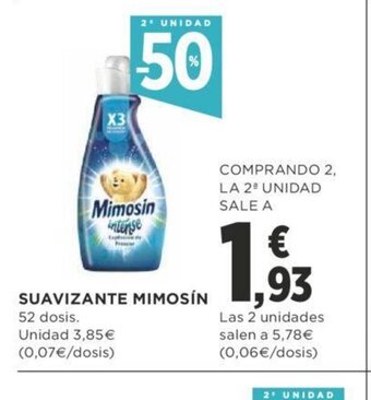 Supercor Suavizante Mimosin oferta