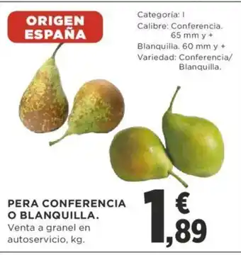 Supercor Pera Conferencia o Blanquilla oferta