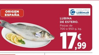 Supercor Lubina de Estero oferta