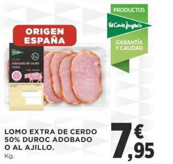 Supercor Lomo Extra de Cerdo 50% Duroc Adobado o Al Ajillo oferta