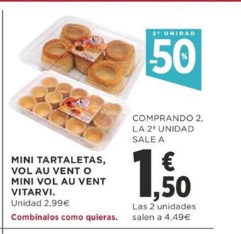 Supercor Mini Tartaletas Vol Au Vent o Mini Vol Au Vent Vitarvi oferta