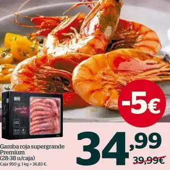 La Sirena Gamba roja oferta