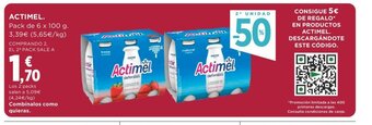 Supercor Actimel oferta