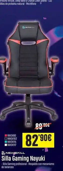 Beep Newskill silla gaming nayuki oferta