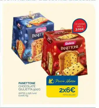 Cash Ecofamilia Panettone chocolate giulietta oferta