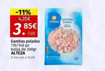 Maskom Supermercados Gambas peladas bolsa de alteza oferta