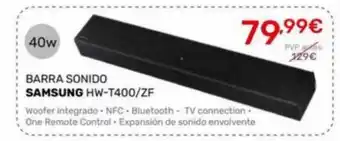 Cenor Barra sonido samsung hw-t400 zf oferta