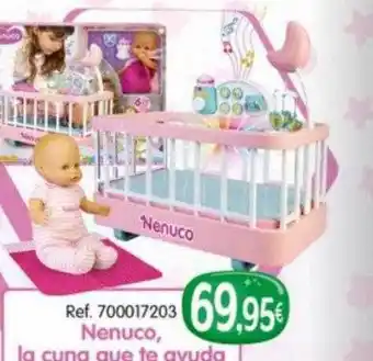 Juguetilandia Nenuco, la cuna que te avuda oferta