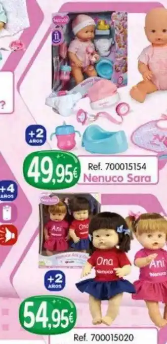 Juguetilandia Nenuco sara oferta