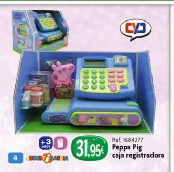 Juguetilandia Peppa pig caja registradora oferta