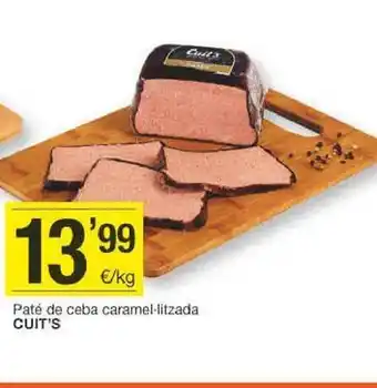 BonpreuEsclat Paté de ceba caramel-litzada cuit's oferta