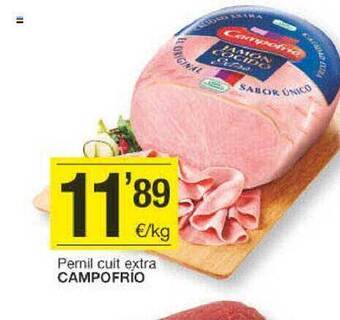 BonpreuEsclat Pernil cuit extra campofrío oferta