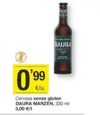BonpreuEsclat Cervesa sense gluten daura marzen oferta