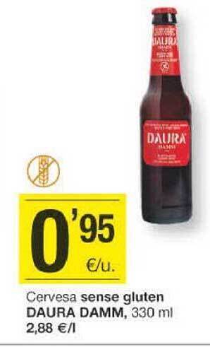 BonpreuEsclat Cervesa sense gluten daura damm oferta