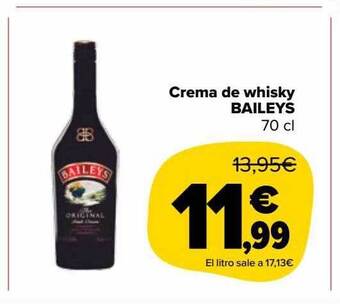 Crema de whisky baileys