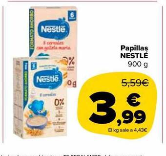 Carrefour Market Papillas nestlé oferta