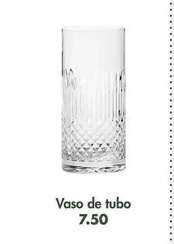 Vaso de tubo