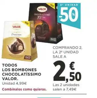 Supercor Todos Los Bombones Chocolatíssimo Valor oferta