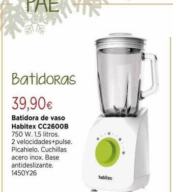 Cadena88 Batidora de vaso habitex cc2600b oferta