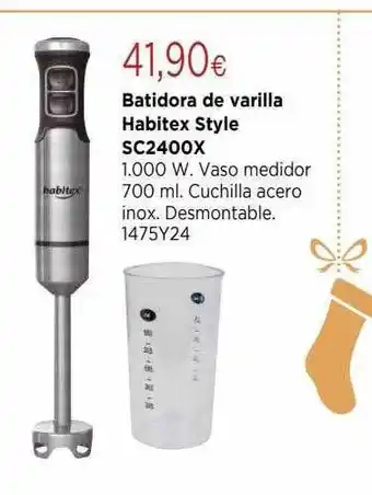 Cadena88 Batidora de varilla habitex style sc2400x oferta