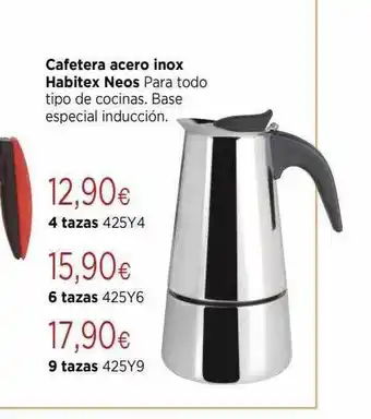 Cadena88 Cafetera acero inox habitex neos oferta