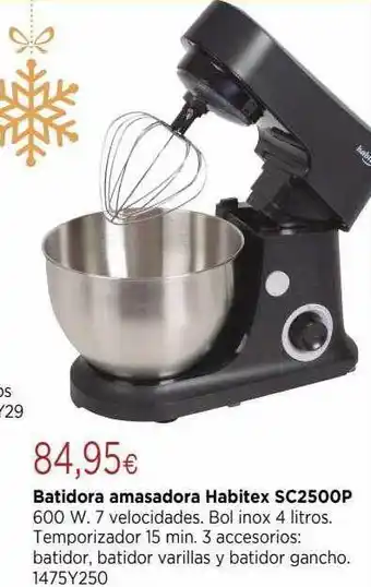 Cadena88 Batidora amasadora habitex sc2500p oferta
