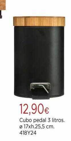 Cadena88 Cubo pedal 3 litros oferta