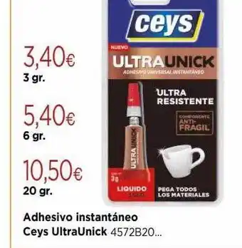 Cadena88 Adhesivo instantáneo ceys ultraunick oferta