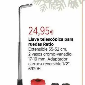 Cadena88 Llave telescópica para ruedas ratio oferta