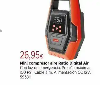 Cadena88 Mini compresor air ratio digital air oferta