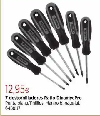 Cadena88 7 destornilladores ratio dinamycpro oferta