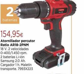 Cadena88 Atornillador percutor ratio ar18-2pnm oferta