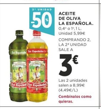 Supercor Aceite de Oliva La Española oferta