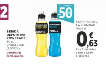 Supercor Bebida Deportiva powerade oferta
