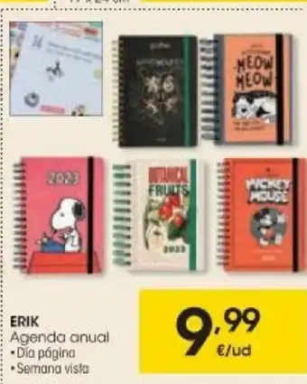 Eroski Erik Agenda anual oferta