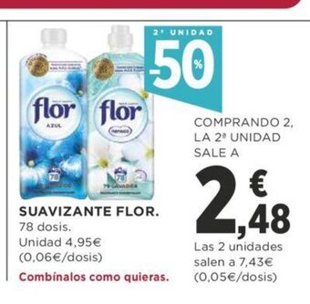 Supercor Suavizante Flor oferta