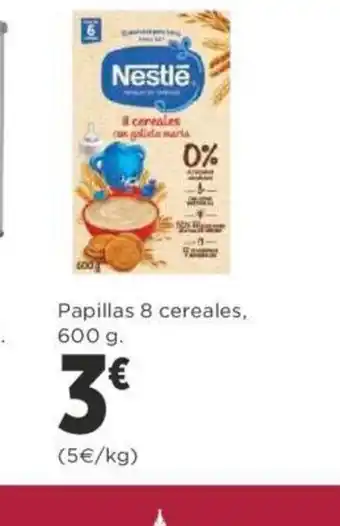 Supercor Papillas 8 Cereales oferta