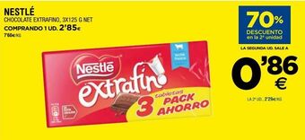 BM Supermercados Chocolate nestlé oferta