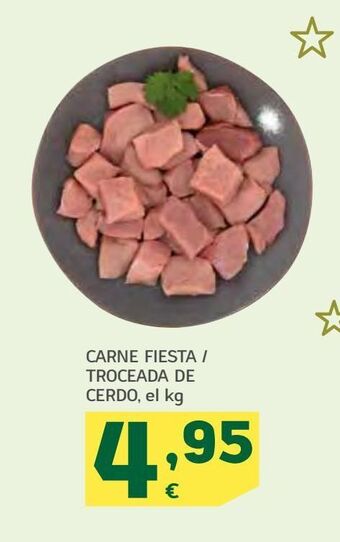 HiperDino Carne de cerdo oferta