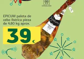 HiperDino Paleta ibérica de cebo oferta